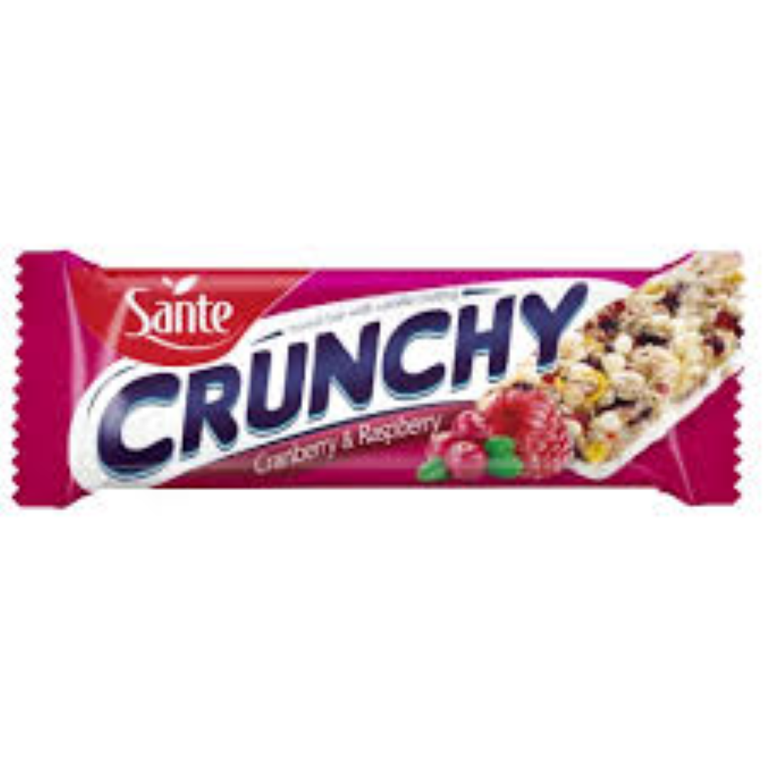 SANTE C/BAR CRANBERRY&RASP/VANILLA 40G